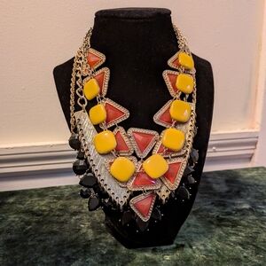Lot Of Four Vintage Y2K Indie Sleeze Statement Necklaces
